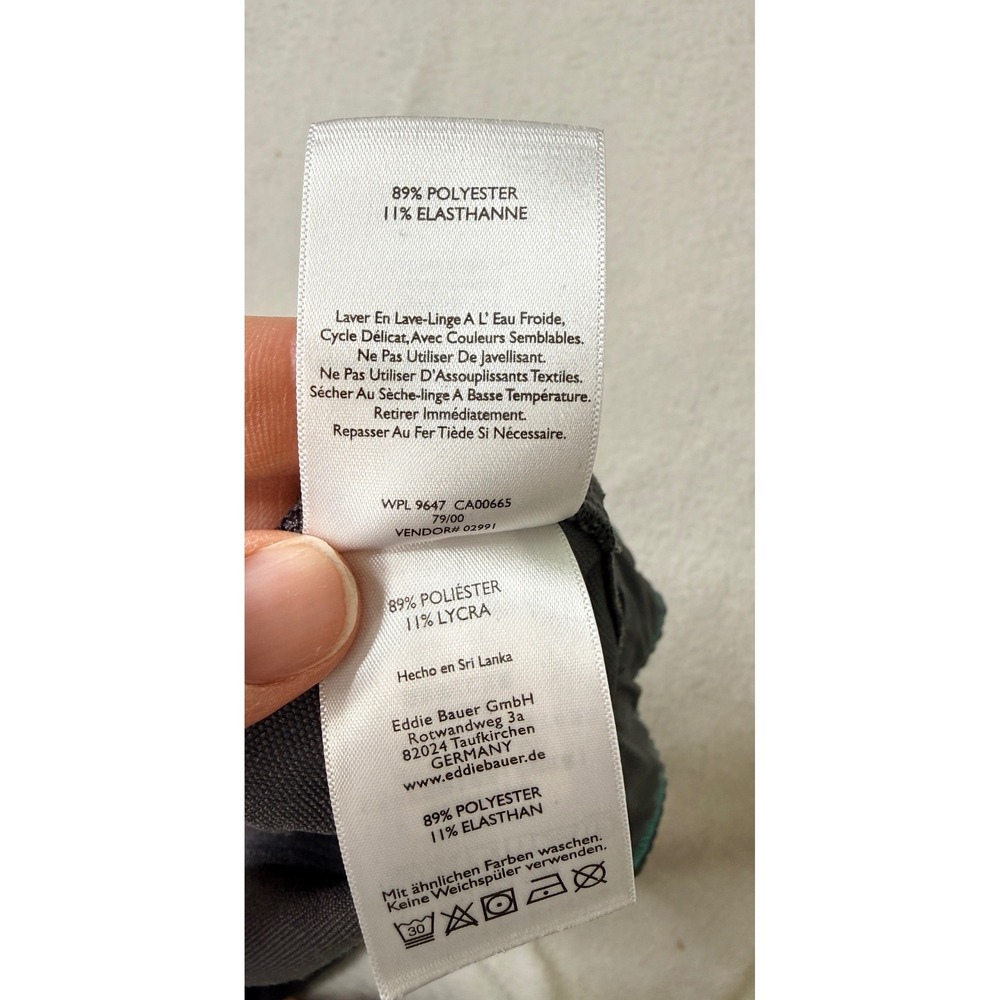 Eddie Bauer Womens Cargo Pant Gray Pull On Utility Hiking Outdoor Work - Picture 7 of 14